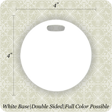 Load image into Gallery viewer, Round FRP Tag 4”