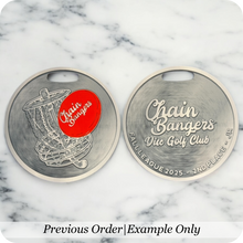 Load image into Gallery viewer, Custom Metal Bag Tags - 7 Styles to Choose From
