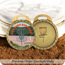 Load image into Gallery viewer, Round Medallion Single Sided Tag 2.75” x 2.375”
