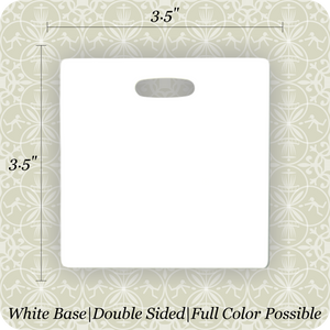 Custom FRP Bag Tags - 5 Styles to Choose From
