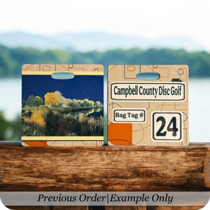 Custom FRP Bag Tags - 5 Styles to Choose From
