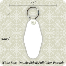 Load image into Gallery viewer, Vintage Keychain FRP Tag 4.125” x 1.5”

