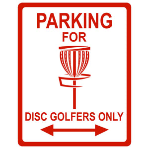 Signs - Disc Golf Parking